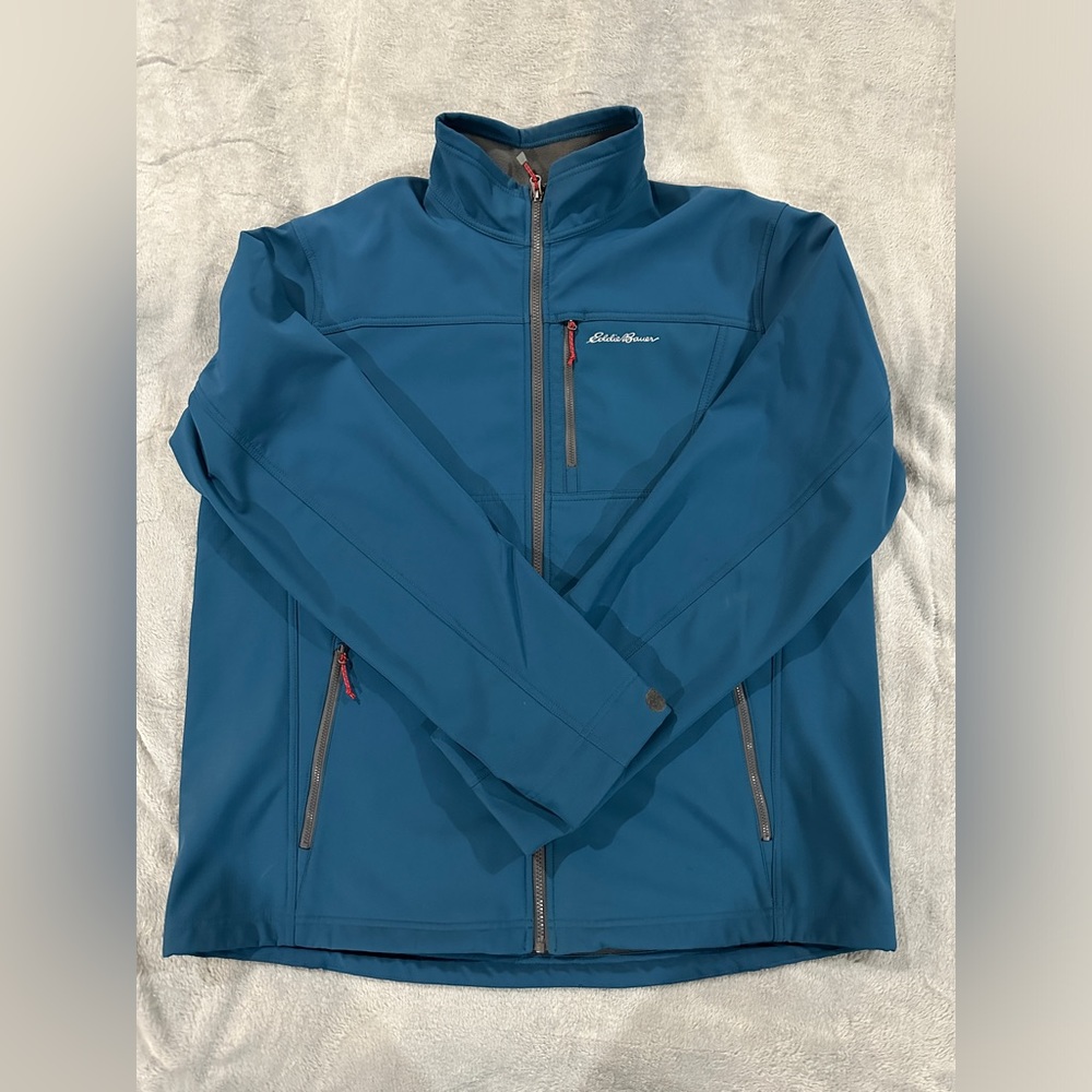 Eddie Bauer men’s soft shell jacket - size XL Tall
